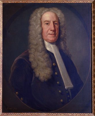 Benjamin Lynde, Sr., 1731 von John Smibert Kunstdruck
