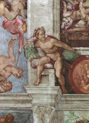 Sixtinische Kapelle Decke 1508 12 Vertreibung Von Adam 356739