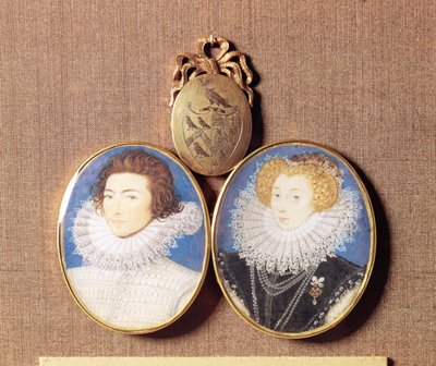 John Croker und seine Frau Frances von Nicholas Hilliard