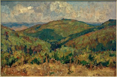 Berglandschaft Von Otto Ubbelohde Als Kunstdruck