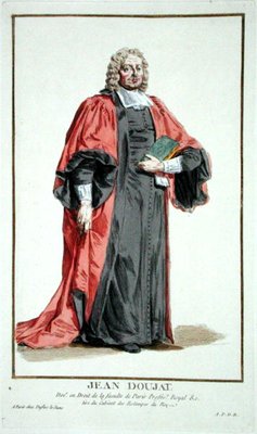 Jean Doujat from 'Receuil des Estampes, Representant les Rangs et les