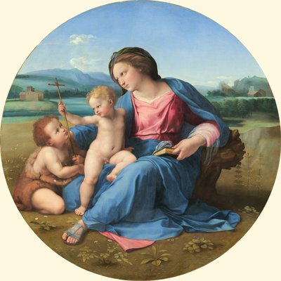 Die Alba Madonna, c. 1510 von Raffaello Sanzio Raphael