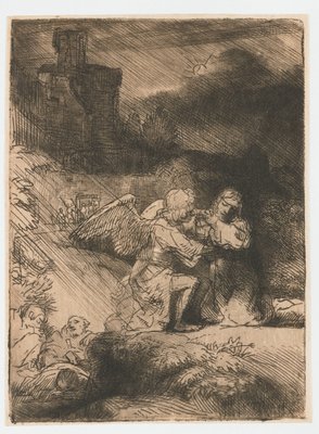 Die Qualen im Garten von Rembrandt van Rijn Kunstdruck