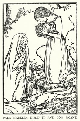 ジョン キーツの詩のためのイラス