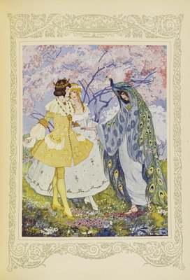 Dann erschien die Fee Candide vor ihren Augen, Illustration aus "Contes