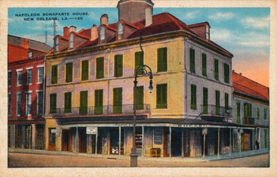 Napoleon Bonaparte Haus, New Orleans, 1935 von Unbekannt
