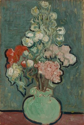 Download Van gogh blaue blumen Desktop Wallpaper Free