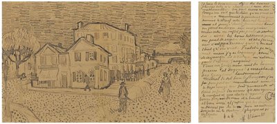 Das Gelbe Haus Die Strasse Brief An Theo Aus Arles Sa 762126