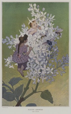 Fleures Animees Les Lilas Animierte Blumen Flieder 387697