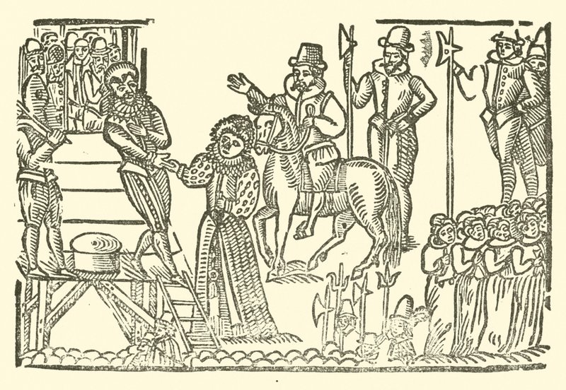 Illustration für The Roxburghe Ballads von (after) English School