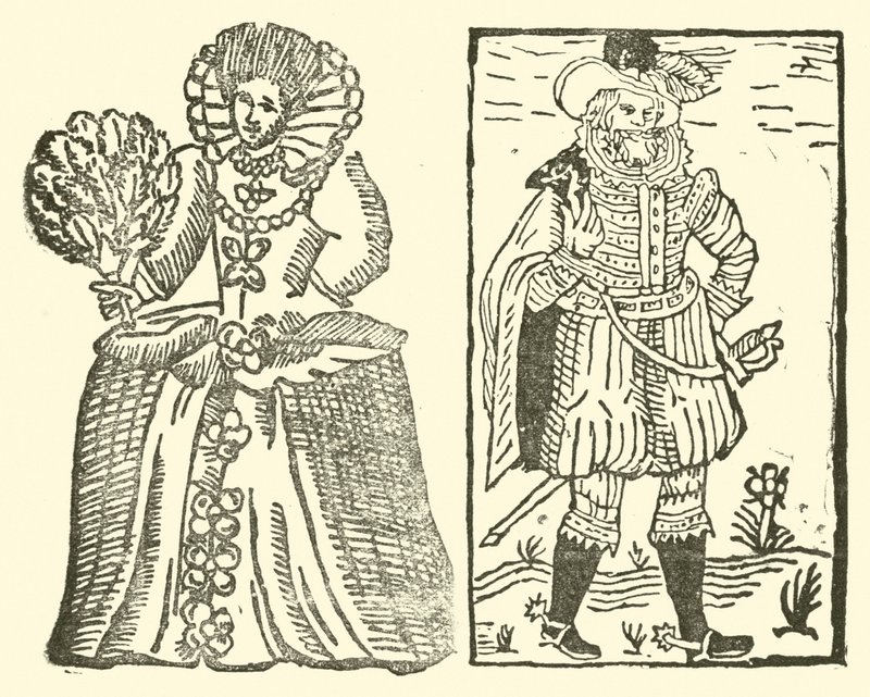 Illustration für The Roxburghe Ballads von (after) English School