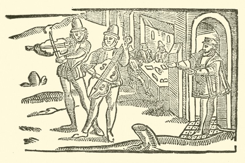 Illustration für The Roxburghe Ballads von (after) English School