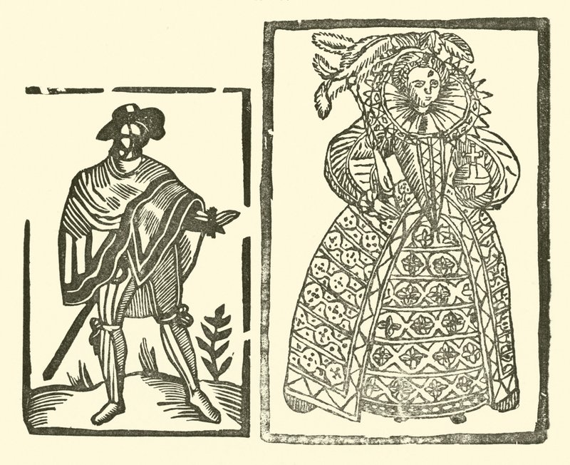 Illustration für The Roxburghe Ballads von (after) English School