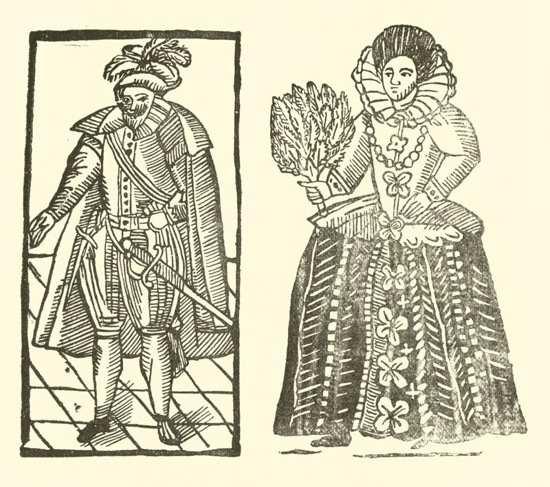 Illustration für The Roxburghe Ballads von (after) English School