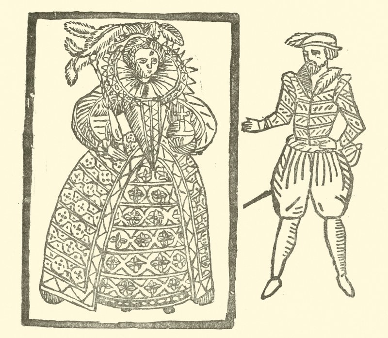 Illustration für The Roxburghe Ballads von (after) English School