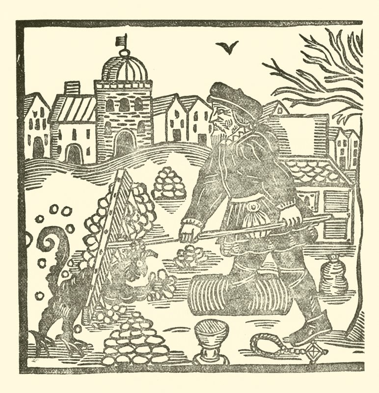 Illustration für The Roxburghe Ballads von (after) English School