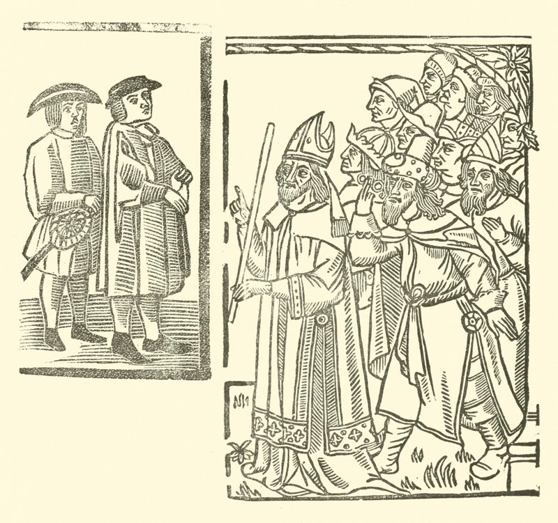 Illustration für The Roxburghe Ballads von (after) English School