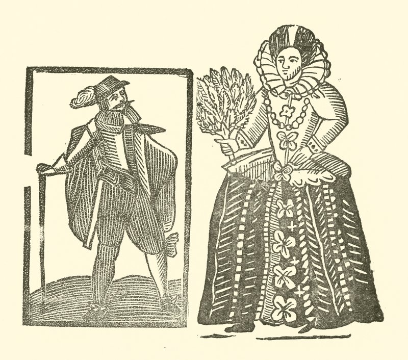 Illustration für The Roxburghe Ballads von (after) English School