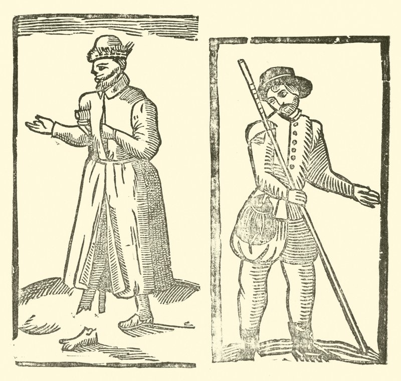 Illustration für The Roxburghe Ballads von (after) English School