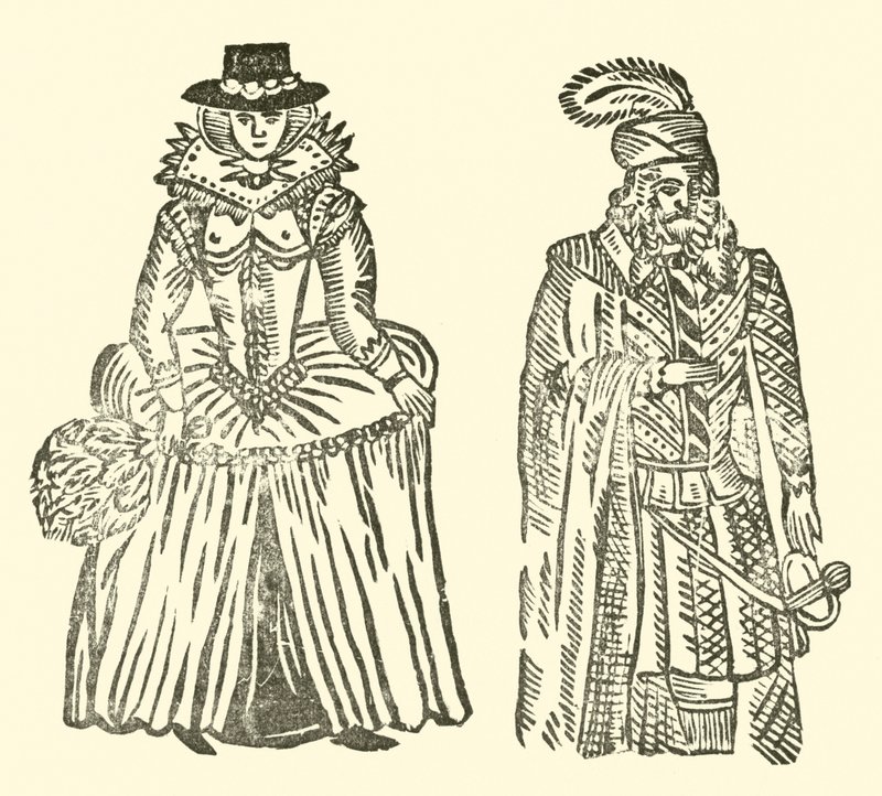 Illustration für The Roxburghe Ballads von (after) English School