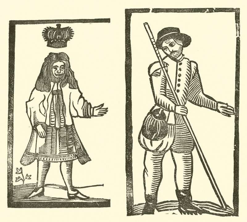 Illustration für The Roxburghe Ballads von (after) English School