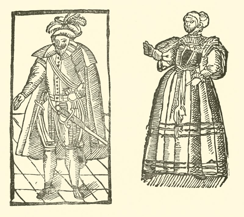 Illustration für The Roxburghe Ballads von (after) English School