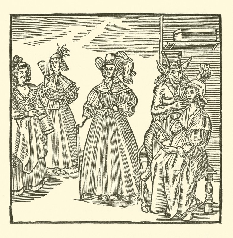 Illustration für The Roxburghe Ballads von (after) English School