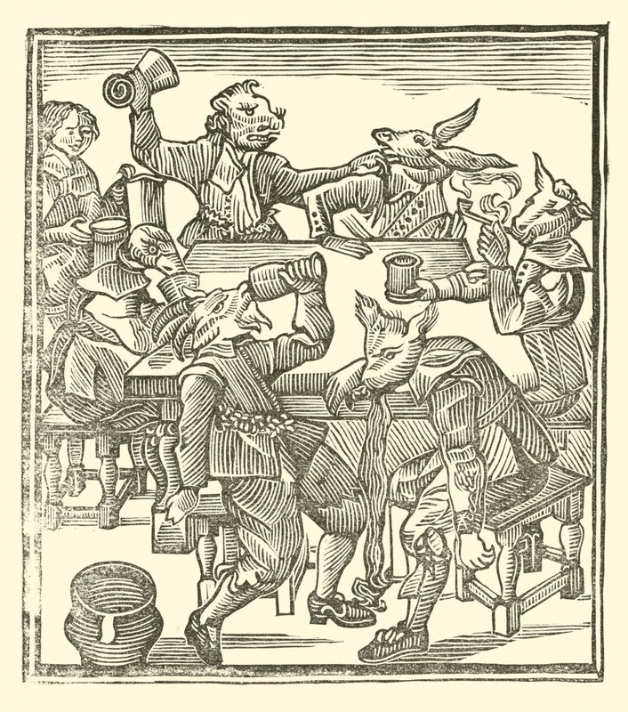Illustration für The Roxburghe Ballads von (after) English School