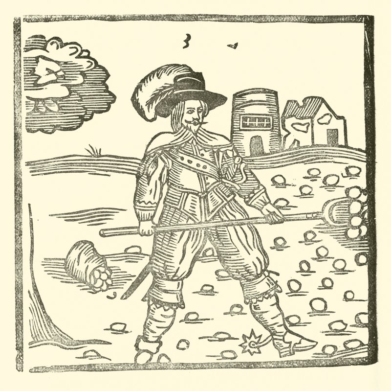 Illustration für The Roxburghe Ballads von (after) English School