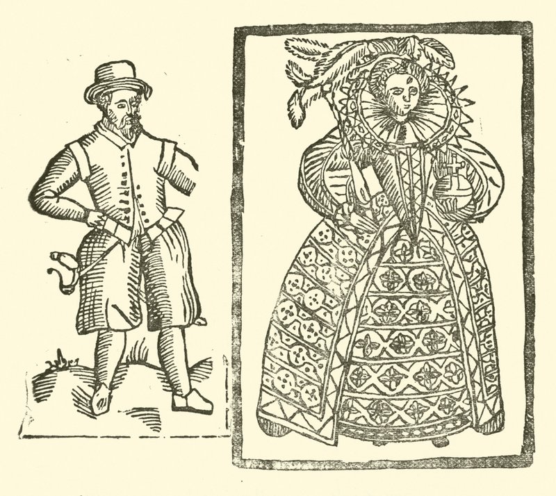 Illustration für The Roxburghe Ballads von (after) English School