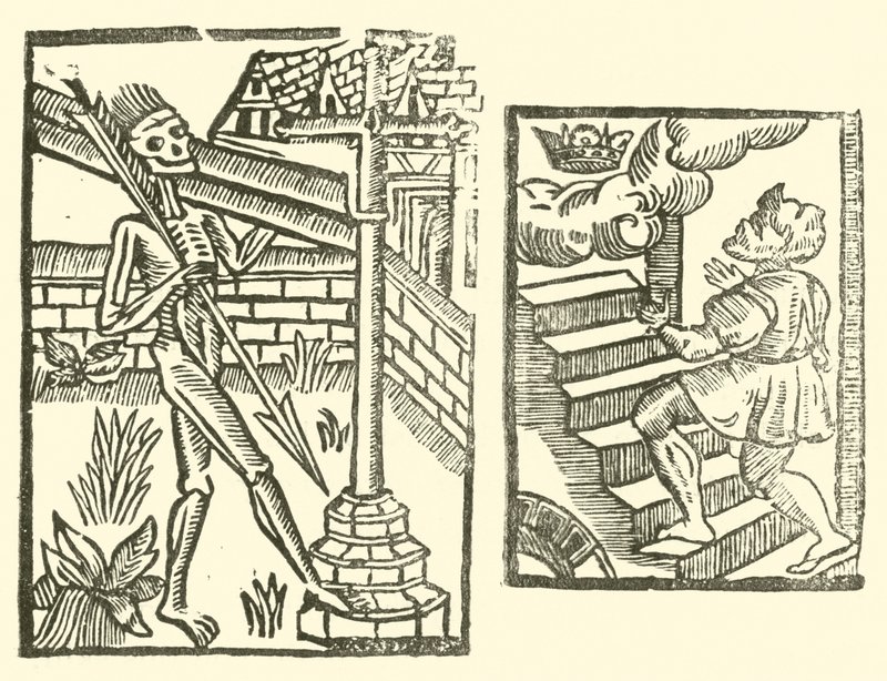 Illustration für The Roxburghe Ballads von (after) English School