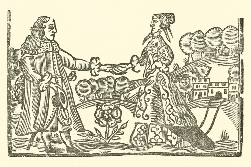 Illustration für The Roxburghe Ballads von (after) English School