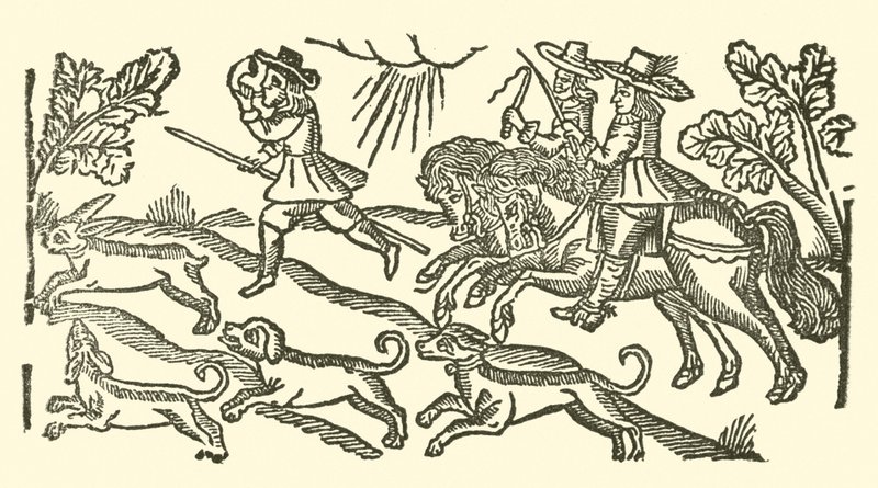 Illustration für The Roxburghe Ballads von (after) English School