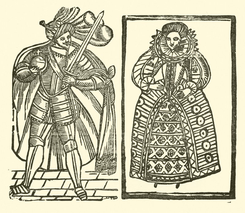 Illustration für The Roxburghe Ballads von (after) English School