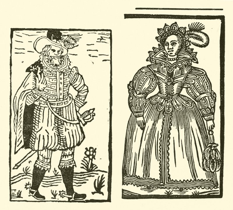 Illustration für The Roxburghe Ballads von (after) English School