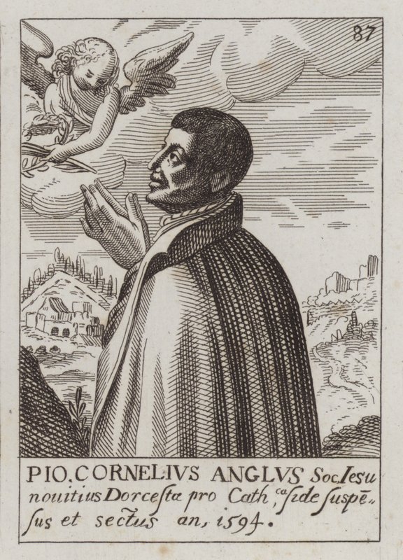 John Cornelius, englischer Jesuitenpriester und Märtyrer von (after) English School