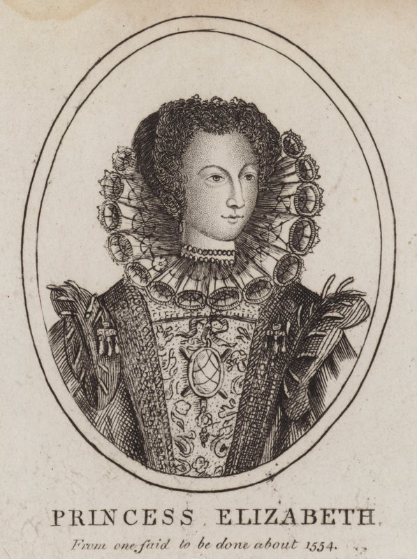 Prinzessin Elizabeth, Tochter von König Heinrich VIII und Anne Boleyn von (after) English School