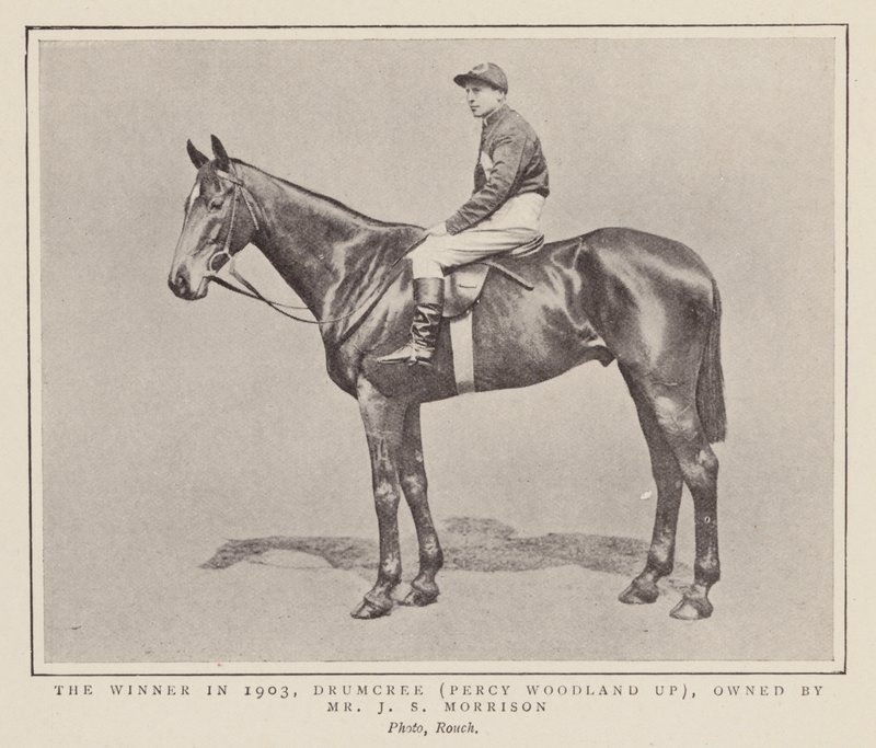 Drumcree, Gewinner des Grand National 1903 von (after) English photographer
