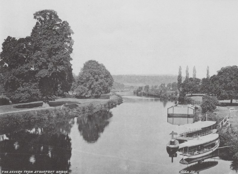 Der Severn von der Stourport-Brücke von (after) English photographer
