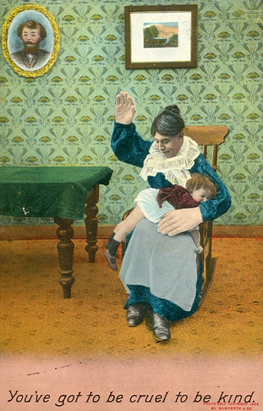Du musst grausam sein, um freundlich zu sein von (after) English photographer