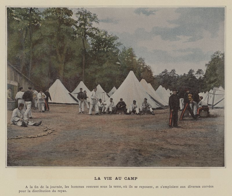 La Vie au Camp von (after) French Photographer
