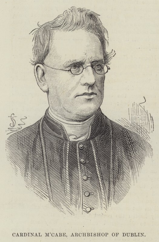 Kardinal McCabe, Erzbischof von Dublin von English School