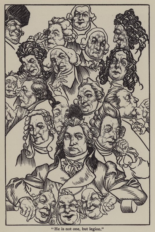 Illustration für Die Essays von Elia von Charles Lamb von A. Garth Jones