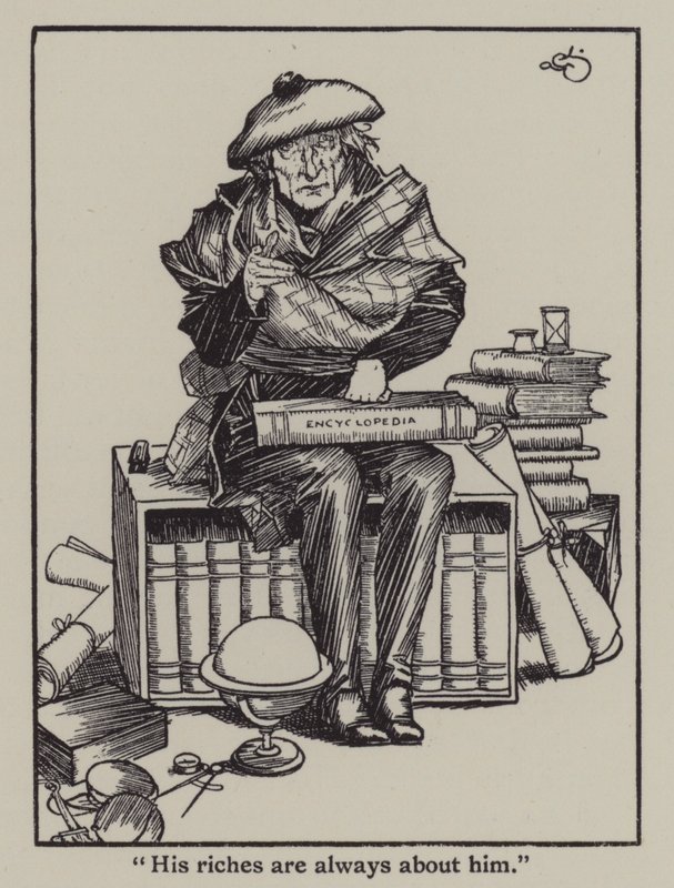 Illustration für The Essays of Elia von Charles Lamb von A. Garth Jones