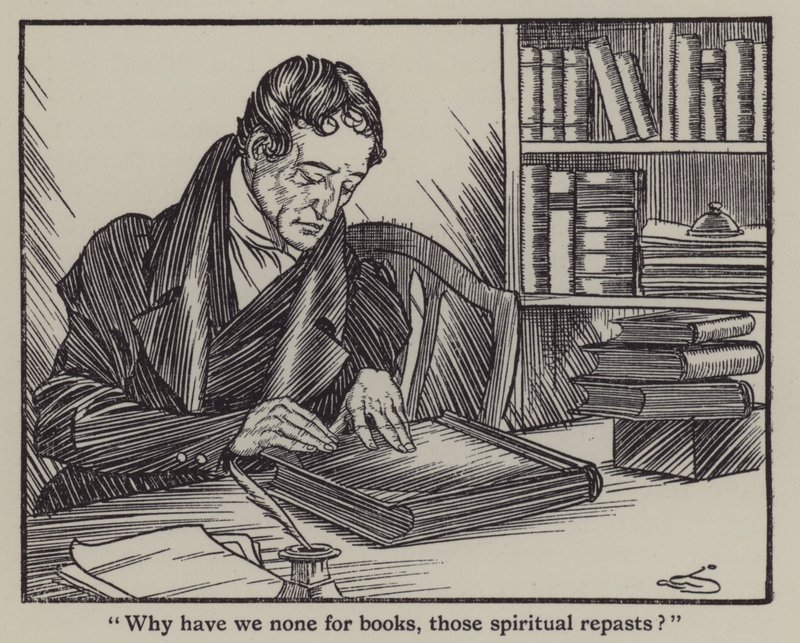 Illustration für The Essays of Elia von Charles Lamb von A. Garth Jones