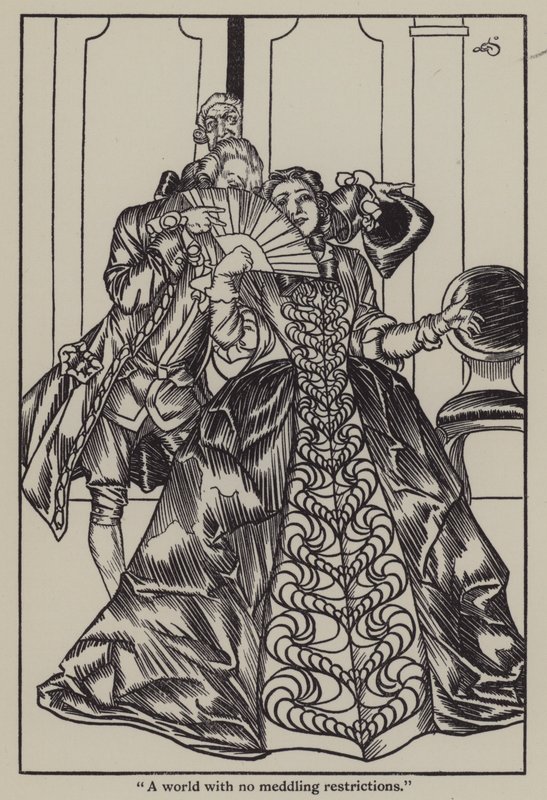 Illustration für The Essays of Elia von Charles Lamb von A. Garth Jones