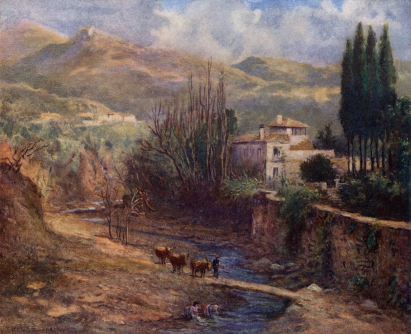 Granada, Villa am Darro von A. Trevor Haddon