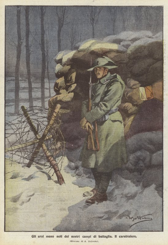 Die weniger bekannten Helden unserer Schlachtfelder von Achille Beltrame