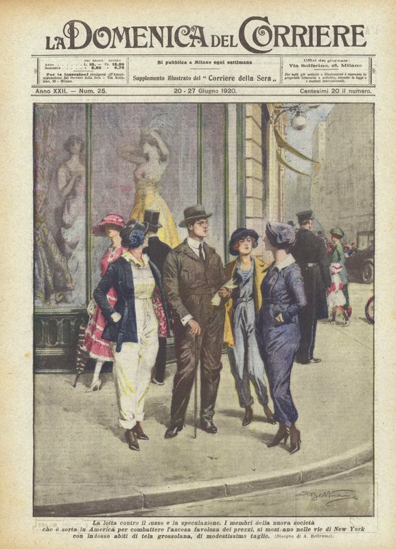 Der Kampf gegen Luxus und Spekulation von Achille Beltrame