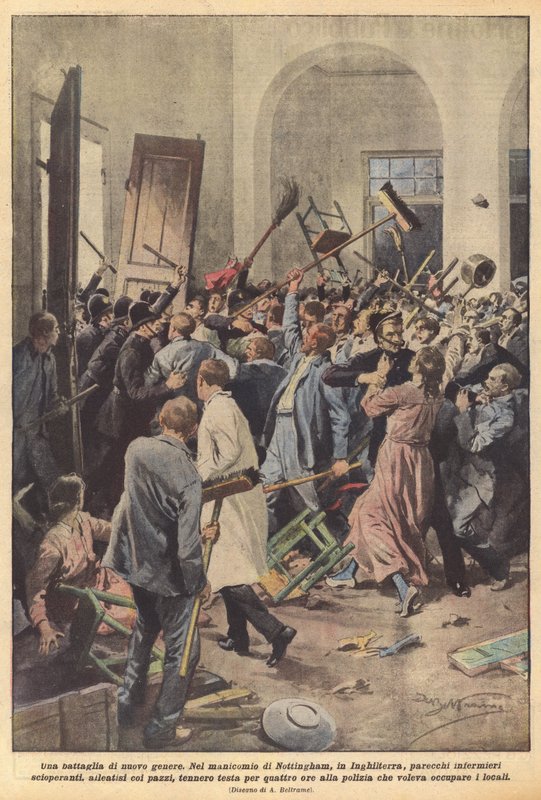 Eine Schlacht neuer Art von Achille Beltrame